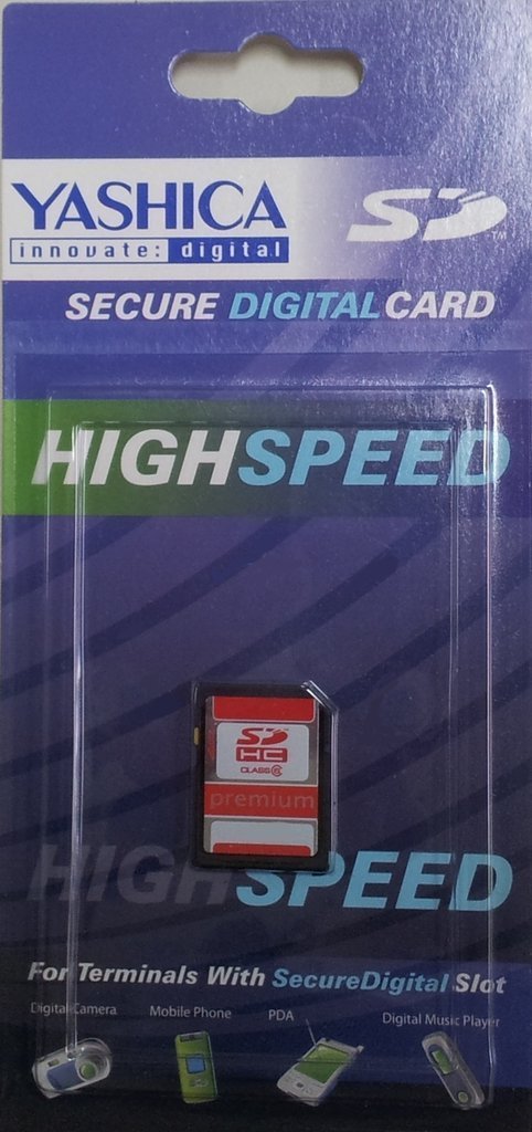Yashica SDHC-Karte 16 GB Class 6